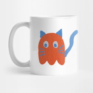 Boo ghost cat halloween Mug